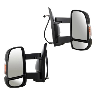 Set Rétroviseur extérieur droit gauche Fiat Ducato Type 250 Peugeot Boxer Citroen Jumper électrique temp. moyen REF 735661845