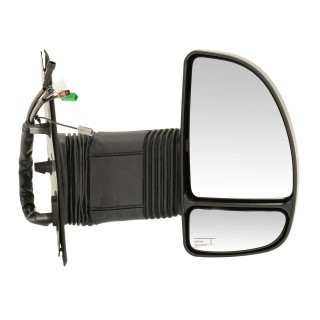 Rétroviseur extérieur droit origine Fiat Ducato Type 244 antenne multifonction 5 câbles largeur véhicule : 2350mm REF 735388926