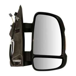 Rétroviseur extérieur droit Fiat Ducato 250 Citroen Jumper Peugeot Boxer électrique rabattable 16 W bras court REF 735773356