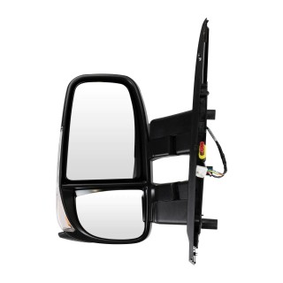 Rétroviseur extérieur gauche origine IVECO DAILY 2014 AUJOURD'HUI chauffant, bras court électrique REF 5802029686