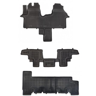 Tapis de Sol RENAULT TRAFIC 8 9 PLACES 2021 AUJOURD'HUI double portes laterales