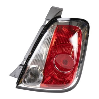 Feu arrière droit bordure noire Fiat 500+Abarth 2012+ (Black Line) P21W + PY21W + RY10W  REF 51934476