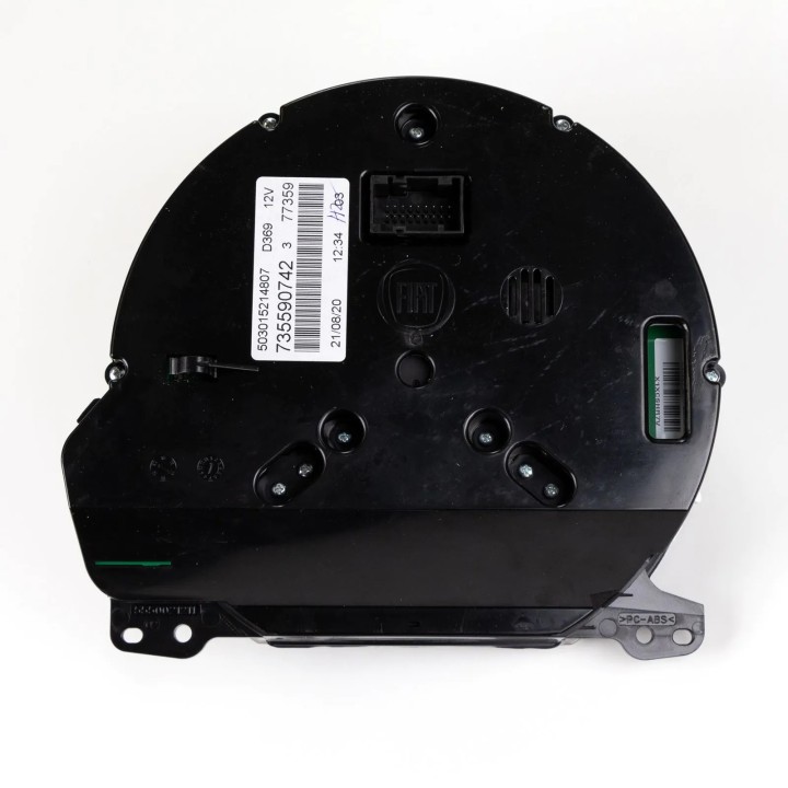 Tableau de bord du compteur de vitesse origine Fiat 500  2012  2015  REF 735590742 - AccessAuto4x4 Tableau de bord du compteur de vitesse origine Fiat 500  2012  2015  REF 735590742 - AccessAuto4x4