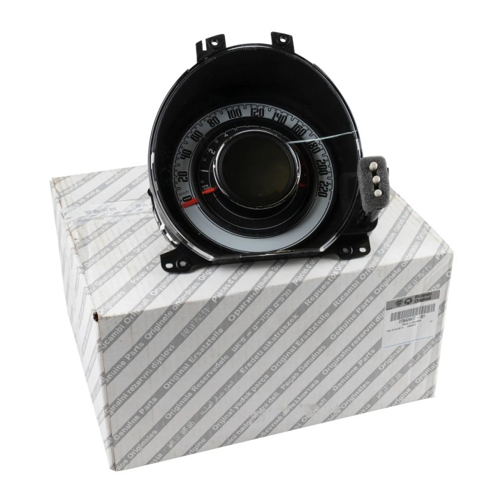 Tableau de bord du compteur de vitesse origine Fiat 500  2012  2015  REF 735624417 Tableau de bord du compteur de vitesse origine Fiat 500  2012  2015  REF 735624417