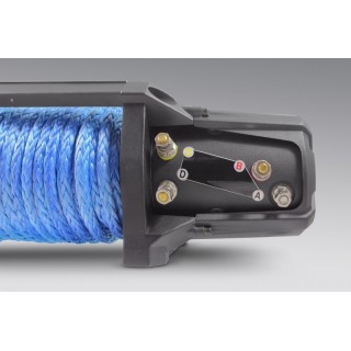 TREUIL ELECTRIQUE MORE 5900kgs X-PRO 13000 cable synthetique - AccessAuto4x4