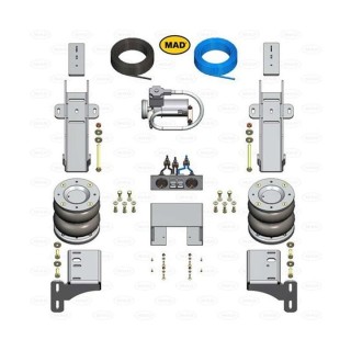 KIT Suspension Pneumatique Arriere pour MAN TGE 5T 2017 AUJOURD'HUI avec Compresseur Panneau Specifique