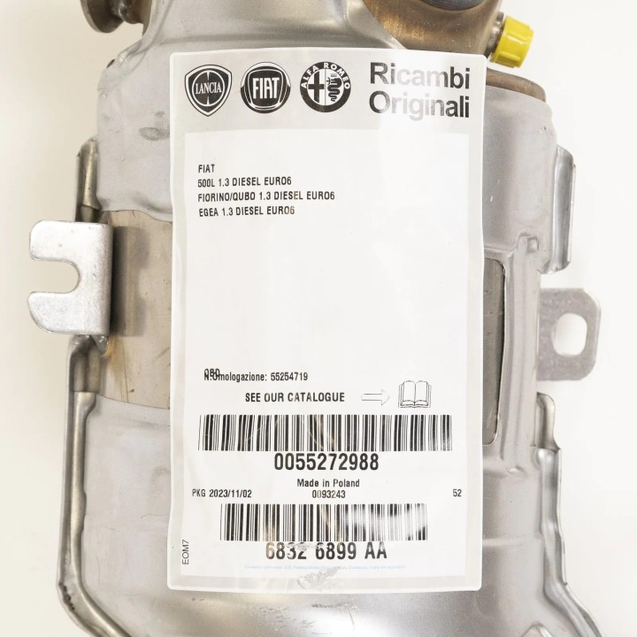 Filtre à particules origine Fiat 500L Punto Tipo Egea Fiorino Doblo Fiorino Qubo Alfa Romeo Mito REF 55272988 - AccessAuto4x4 Filtre à particules origine Fiat 500L Punto Tipo Egea Fiorino Doblo Fiorino Qubo Alfa Romeo Mito REF 55272988 - AccessAuto4x4