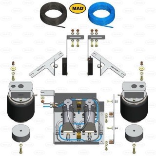 KIT Suspension Pneumatique Arriere FIAT SCUDO 2022 AUJOURD'HUI avec Systeme Smartair