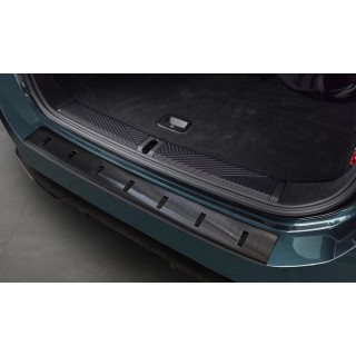 SEUIL DE COFFRE BMW SERIE 5 BREAK G61 2024 AUJOURD'HUI INOX NOIR DESIGN