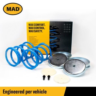 Kit Ressort CITROEN JUMPER 2007+ AL-KO X250 / X290 Set Ressorts auxiliaires Arriere essieu passe sous les longerons