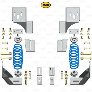 Kit Ressort PEUGEOT BOXER 2007+ AL-KO X250 / X290 Set Ressorts auxiliaires Arriere voie normale