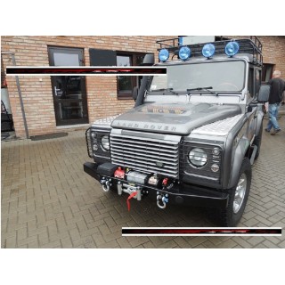 Pare-chocs avant HD pour Land Rover Defender 90 110 130  pour modeles avec calandre allongée