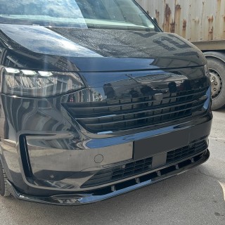 Spoiler Avant VOLKSWAGEN TRANSPORTER T7 2025 AUJOURD'HUI ABS Noir Design2