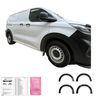 Elargisseurs d'Ailes FORD TRANSIT CUSTOM 2024 AUJOURD'HUI SET AVANT ARRIERE