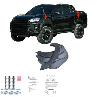 Elargisseurs d'Ailes SSANGYONG MUSSO 2018 2024 SET AVANT ARRIERE