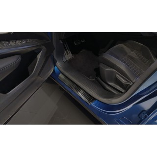 Seuil de Portes PEUGEOT 3008  2024 AUJOURD'HUI INOX NOIR 4 PIECES