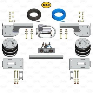 KIT Suspension Pneumatique Arriere pour IVECO DAILY CHASSIS 2014 AUJOURD'HUI avec Compresseur