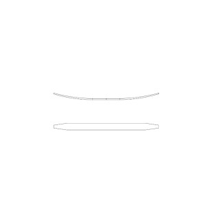 Lame ressort pour IVECO DAILY 2014 AUJOURD'HUI Avant renforcé 90019