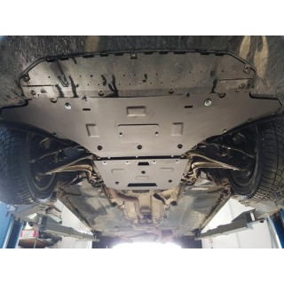 PROTEGE CARTER AUDI A4 ALLROAD 2008 2014 MOTEUR BV RADIATEUR ACIER 2mm moteur essence