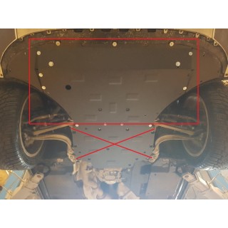 PROTEGE CARTER AUDI Q8 2018 2025 MOTEUR RADIATEUR ACIER 2 mm