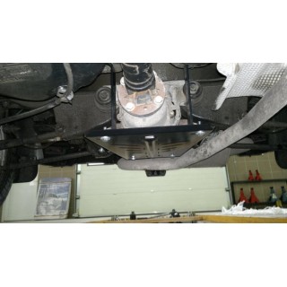 PROTEGE CARTER DACIA DUSTER 4x4 2010 2013 DIFFERENTIEL ARRIERE ACIER 2 mm