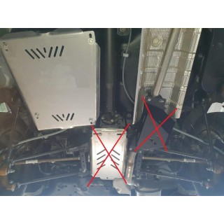 PROTEGE CARTER DACIA DUSTER 2010 2024 RESERVOIR CARBURANT ALUMINIUM 6 mm