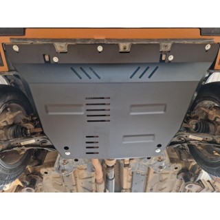 PROTEGE CARTER FIAT PANDA 4x4 2012 2025 MOTEUR BV RADIATEUR ACIER 2 mm