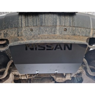 PROTEGE CARTER NISSAN NAVARA D40 2005 2015 RADIATEUR ACIER 3 mm