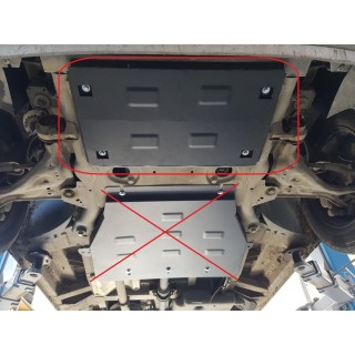 PROTEGE CARTER MERCEDES BENZ VITO 4x2 2003 2014 MOTEUR ACIER 2 mm