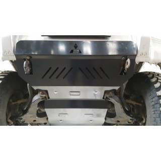 PROTEGE CARTER MITSUBISHI PAJERO 1999 2007 MOTEUR RADIATEUR ACIER 3mm