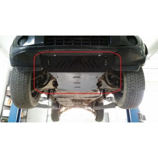 PROTEGE CARTER MITSUBISHI PAJERO 2007 2021 MOTEUR RADIATEUR ACIER 3mm 2.0