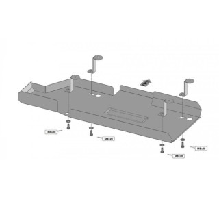 PROTEGE CARTER OPEL MOVANO 2022  AUJOURD'HUI RESERVOIR AD BLUE ACIER 2 mm