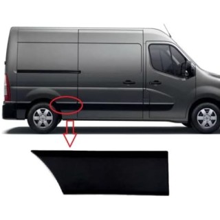 Baguette d'aile arriere droite apres porte origine RENAULT MASTER 2010+ REF 768F30006R Baguette d'aile arriere droite apres porte origine RENAULT MASTER 2010+ REF 768F30006R