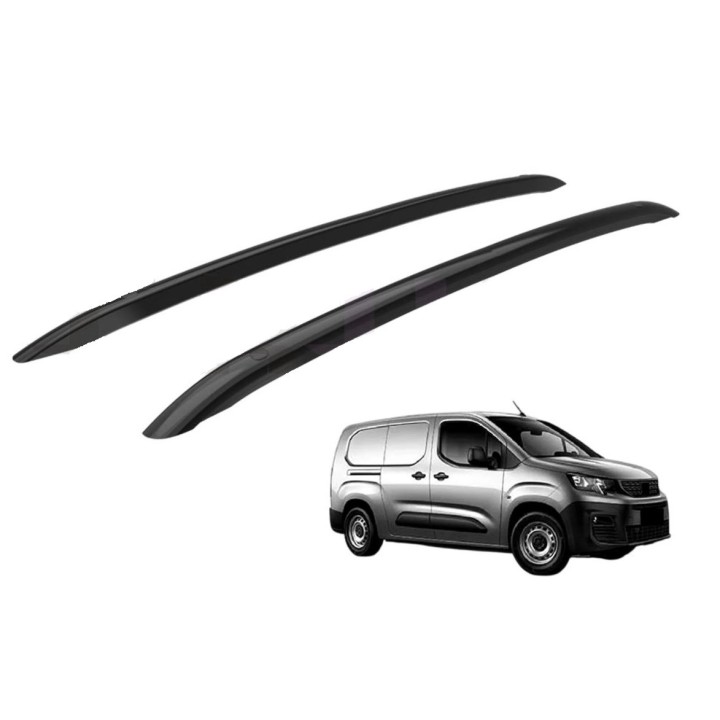 Barres de Toit OPEL COMBO 2019 AUJOURD'HUI LONG L2 INTEGRES NOIR Barres de Toit OPEL COMBO 2019 AUJOURD'HUI LONG L2 INTEGRES NOIR