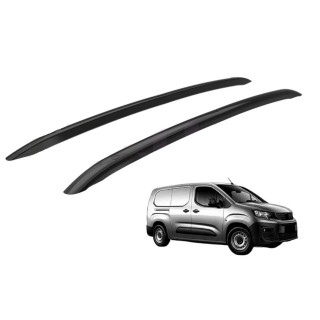 Barres de Toit CITROEN BERLINGO 2019 AUJOURD'HUI COURT INTEGRES NOIR Barres de Toit CITROEN BERLINGO 2019 AUJOURD'HUI COURT INTEGRES NOIR