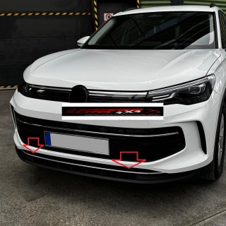 Element Grille calandre VOLKSWAGEN TIGUAN 2024 AUJOURD'HUI INOX CHROME 1 PIECE