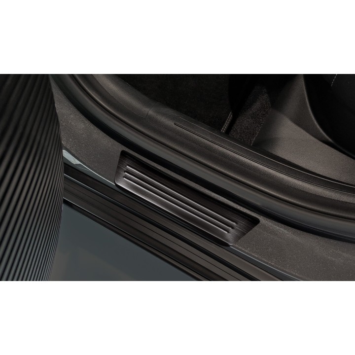 Seuils Portes MG ZS 2024 aujourd'hui INOX NOIR 4 pieces Seuils Portes MG ZS 2024 aujourd'hui INOX NOIR 4 pieces