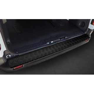 SEUIL DE COFFRE OPEL VIVARO 2014 2019 INOX NOIR SATINE