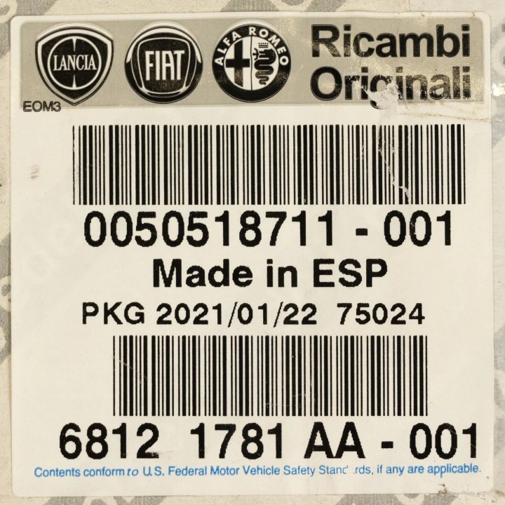 Fusée arriere droit origine Alfa Romeo Giulietta 2010+ REF 50518712 Fusée arriere droit origine Alfa Romeo Giulietta 2010+ REF 50518712