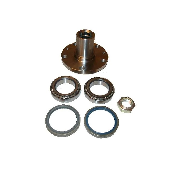 Kit moyeu de roue avec roulement de roue avant Fiat Ducato Type 280 jusqu'à 1990 Peugeot J5 Citroen C25 REF 3770001 Kit moyeu de roue avec roulement de roue avant Fiat Ducato Type 280 jusqu'à 1990 Peugeot J5 Citroen C25 REF 3770001