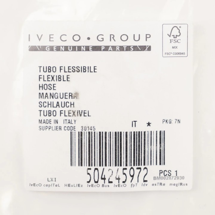 Durite direction assistée origine Iveco Daily 2006-2013 3.0 Durite direction assistée origine Iveco Daily 2006-2013 3.0