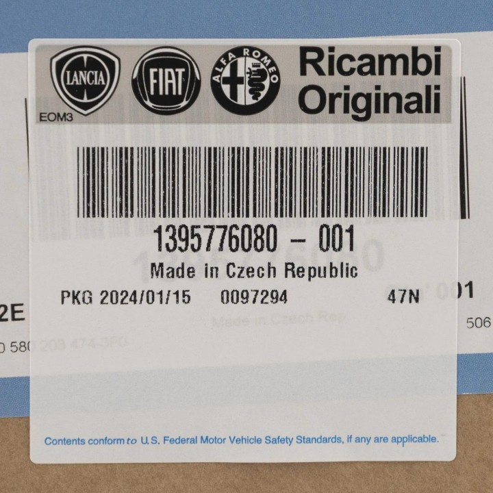 Pompe à carburant electrique origine Fiat Ducato 2018+ REF 1395776080 Pompe à carburant electrique origine Fiat Ducato 2018+ REF 1395776080