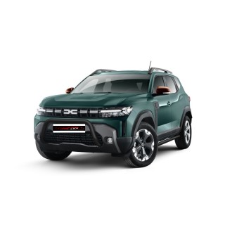 PARE BUFFLE DACIA DUSTER 2024 AUJOURD'HUI HOMOLOGUE INOX NOIR 60mm - AccessAuto4x4