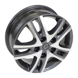 Jante Aluminium GOLDSCHMITT 6x16 5x130  ET 68 jante unité REF 004.EC86202APG