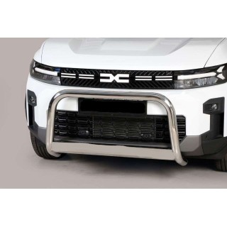 PARE BUFFLE DACIA BIGSTER 2025 AUJOURD'HUI HOMOLOGUE INOX 63mm