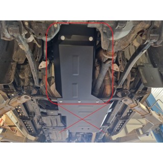 PROTEGE CARTER JEEP WRANGLER JL 2018 2025 MOTEUR ACIER 2 mm