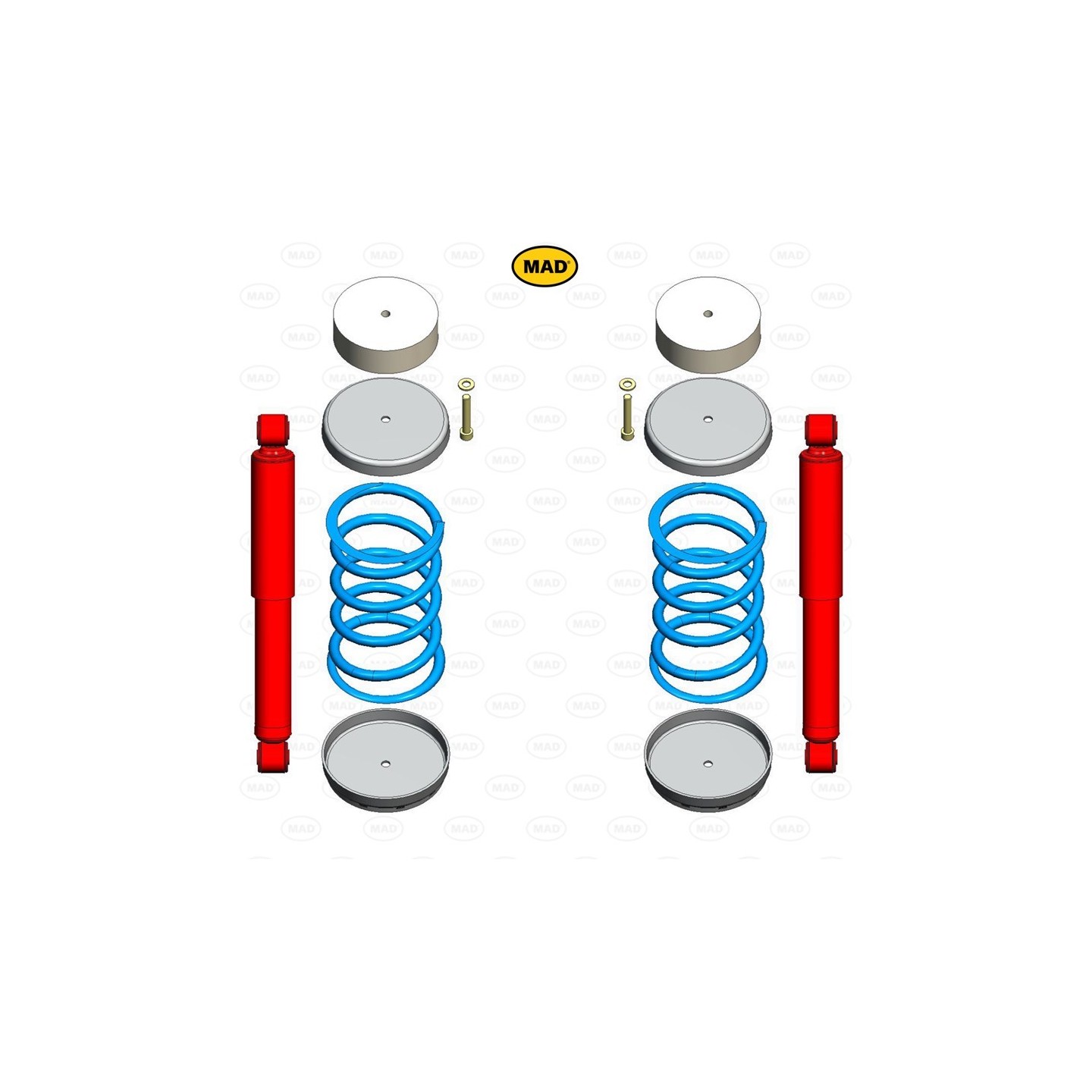 Suspensions Pneumatiques Arrière Al-Ko Aircomfort Pour Ford Transit (2014) – Air Top
