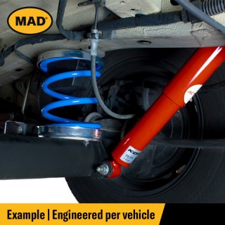 Kit Ressorts arrieres MAN TGE 2017 + Propulsion arriere 4x4 Kit ressorts renforcés Arrieres avec KONI Special Active