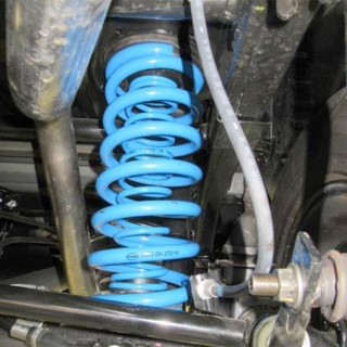 Ressort NISSAN NAVARA NP300 D23 2015 2023 SET Ressorts Renforcés 2 pieces ARRIERE + 30mm 300kgs+