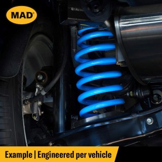 Ressort PEUGEOT PARTNER XL 2018 AUJOURD'HUI SET Ressorts Renforcés Arriere 2 pieces 150 KGS+